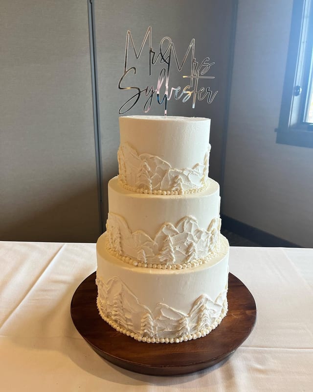 Wedding Cakes Menu