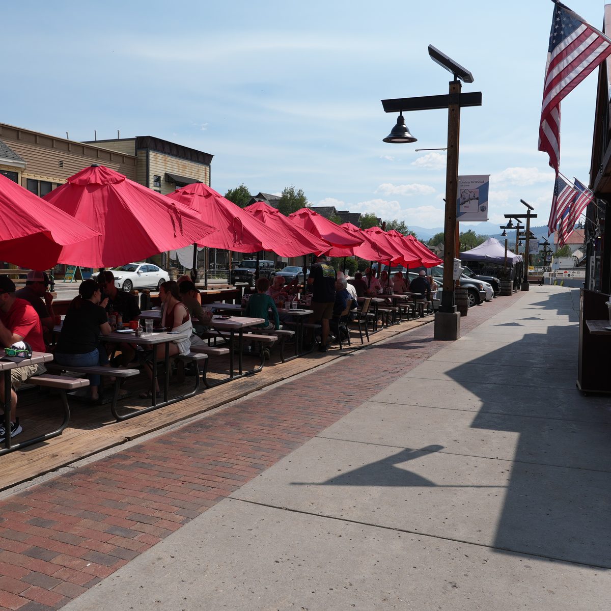 The Outdoor Patio on Main Street